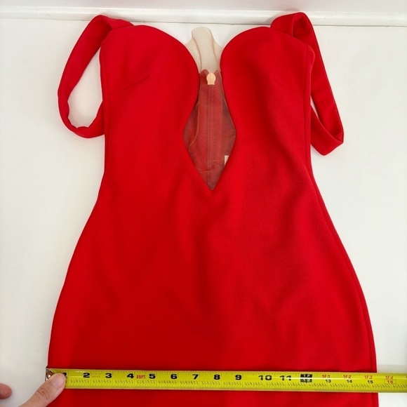 Nookie Minx Midi in Cherry Size XS - Picture 11 of 12